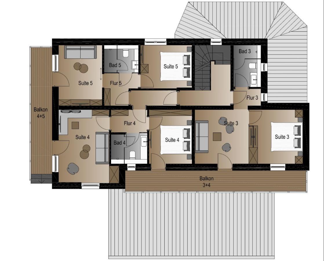 Serviced Luxury Chalet Evi, Ski-In Ski-Out Kaprun Exterior foto