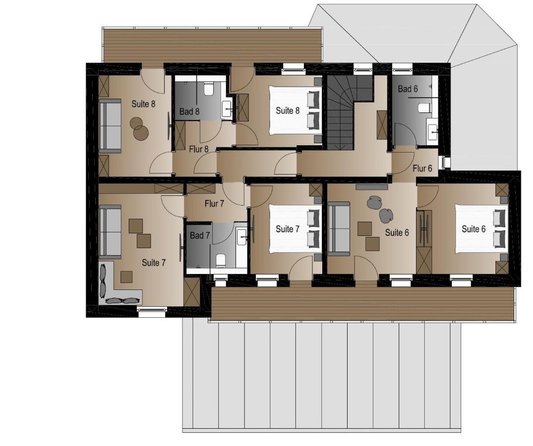 Serviced Luxury Chalet Evi, Ski-In Ski-Out Kaprun Exterior foto